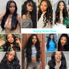 Brazilian Body Wave Clip in Human Hair Extensions