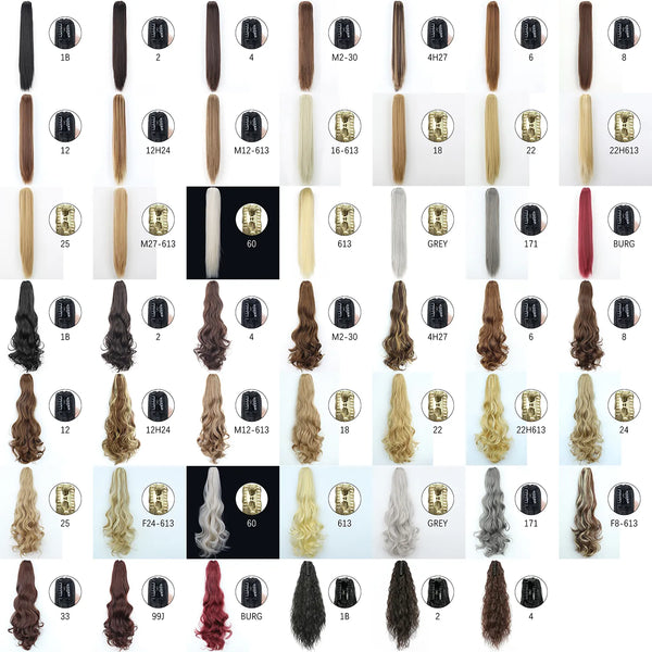 Claw Clip on Ponytail Hair Extensions