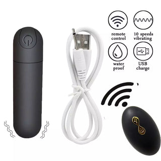 Buy remote-black Wireless Remote Control Vibrator