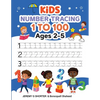 Kids Number Tracing: 1 to 100 Ages 2-5 - Paperback
