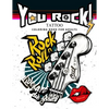 You Rock !: Tattoo Coloring Book for Adults - Paperback
