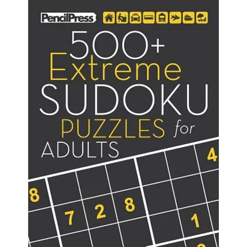 500+ Extreme Sudoku Puzzles for Adults: Sudoku Puzzle Books Extreme (with answer - Paperback