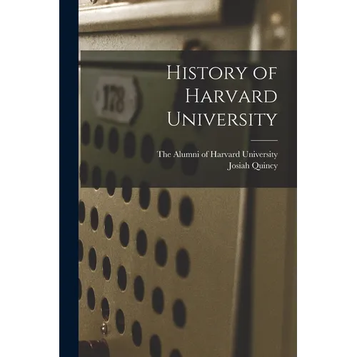 History of Harvard University - Paperback