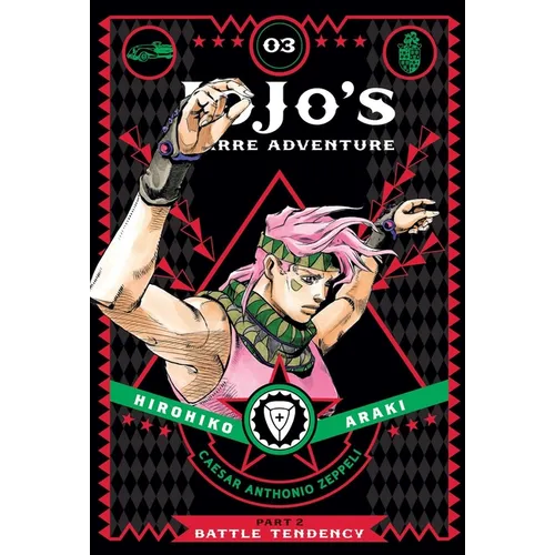 Jojo's Bizarre Adventure: Part 2--Battle Tendency, Vol. 3 - Hardcover