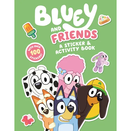 Bluey and Friends: A Sticker & Activity Book - Paperback
