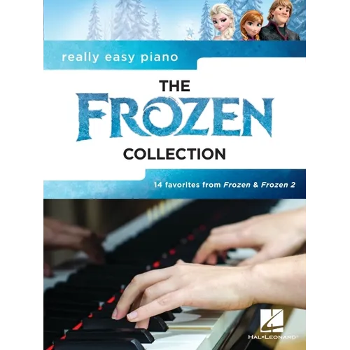 Really Easy Piano: The Frozen Collection - 14 Favorites from Frozen and Frozen 2 with Lyrics - Paperback