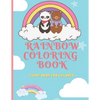 Rainbow Coloring Book: Funny Book for Children: For Kids Ages 4-8, 8-12 (US Edition) 8.5 in x 11 in 30 Cool Pages - Paperback