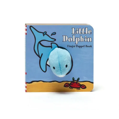 Little Dolphin: Finger Puppet Book: (Finger Puppet Book for Toddlers and Babies, Baby Books for First Year, Animal Finger Puppets) - Board Book