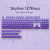 XVX Slope Low Profile Side-Printed Keycaps 131 Keys (6 Colors)