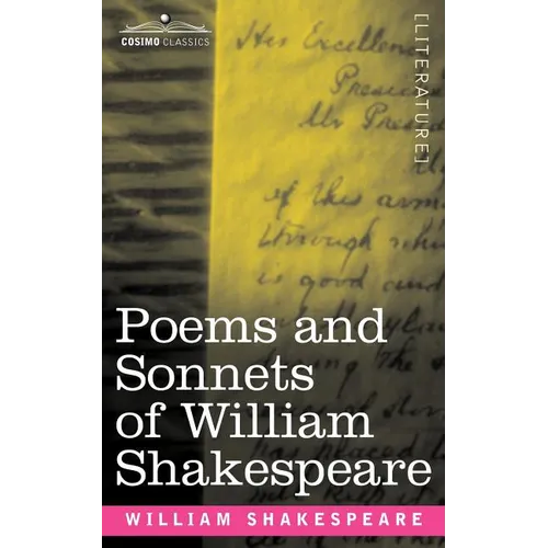 Poems and Sonnets of William Shakespeare - Paperback