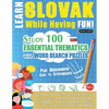 Learn Slovak While Having Fun! - For Beginners: Easy to Intermediate - Study 100 Essential Thematics with Word Search Puzzles - Vol.1 - Paperback