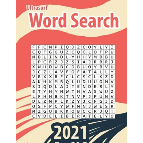 ultrasurf Word Search: Large Print Word Search Books for Seniors, Adults, and Teens. 800 word Easy, Entertaining, Fun Puzzles - Paperback