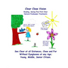 Clear Close Vision - Reading, Seeing Fine Print Clear: Natural Presbyopia Treatment (Black & White Edition) - Paperback