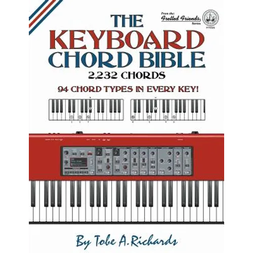 The Keyboard Chord Bible: 2,232 Chords - Paperback