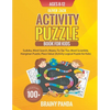 Activity Puzzle Book For Kids Ages 8-12 - Paperback