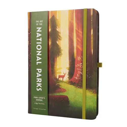 The Art of the National Parks: Park-Lover's Journal (Fifty-Nine Parks) - Hardcover