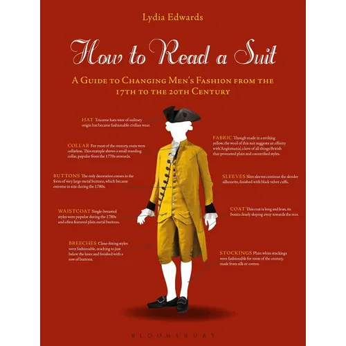 How to Read a Suit: A Guide to Changing Men's Fashion from the 17th to the 20th Century - Paperback