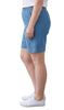 Women's Pull-On Denim and Twill Shorts — Stretch Waist No Zipper