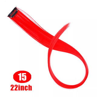 Buy 15 Synthetic Rainbow Highlighted Hair