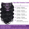 Body Wave Clip in Hair Extensions