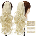 Synthetic Long Wavy Fake Ponytail Extension