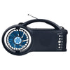 Supersonic Solar Power Bluetooth Speaker with FM Radio, LED Torch Light & Fan
