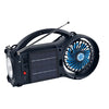 Supersonic Solar Power Bluetooth Speaker with FM Radio, LED Torch Light & Fan