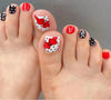 Acrylic Press Toe Nails