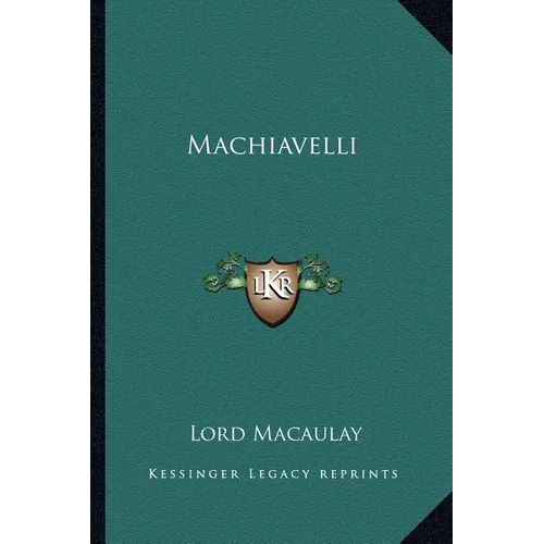 Machiavelli - Paperback