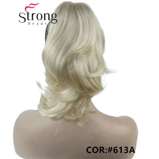 Buy 613a-white-blonde Clip in Claw Ponytail Hair Extension