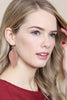 Teardrop Shape Genuine Leather Earrings