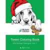 Tween Coloring Book: Christmas Designs Vol 1: Colouring Book for Teenagers, Young Adults, Boys, Girls, Ages 9-12, 13-16, Cute Arts & Craft Gift, Detai - Paperback