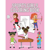 Sports Girls Coloring Book: Pages to Color for Future Women Athletes Ages 4-8 - Paperback