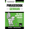 English-German phrasebook and 1500-word dictionary - Paperback