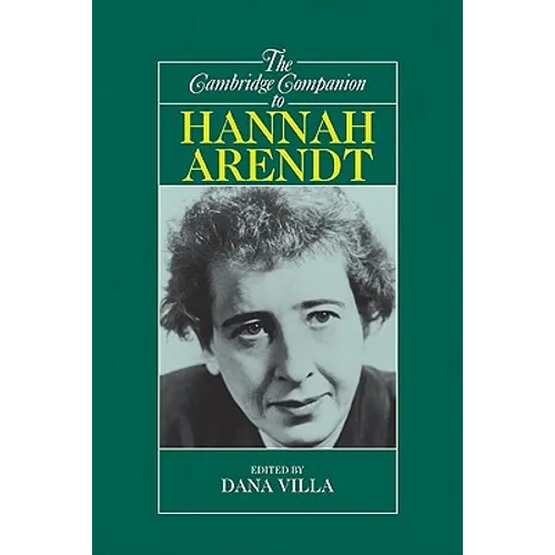 The Cambridge Companion to Hannah Arendt - Paperback