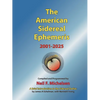 The American Sidereal Ephemeris 2001-2025 - Paperback
