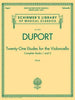 Duport - 21 Etudes for the Violoncello, Complete Books 1 & 2: Schirmer Library of Classics Volume 2095 - Paperback