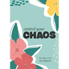 Control Your Chaos To-Do List Notebook: 120 Pages Lined Undated To-Do List Organizer with Priority Lists (Medium A5 - 5.83X8.27 - Flower Abstract) - Paperback