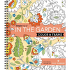 Color & Frame - In the Garden (Adult Coloring Book) - Spiral