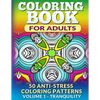 Coloring Book for Adults - Vol 1 Tranquility: 50 Anti-Stress Coloring Patterns - Paperback