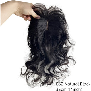 Buy b62-natural-black Topper Bangs Hair Pieces