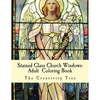 Stained Glass Church Windows: Adult Coloring Book - Paperback