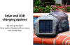 SoundPro Bluetooth Multi-Link Solar Rechargeable Wireless Rock Speaker