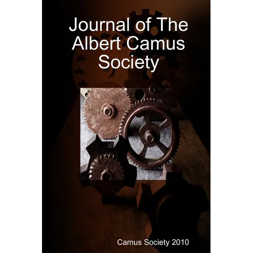 Journal of The Albert Camus Society - Paperback