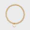 old english initial juno bracelet (4mm)