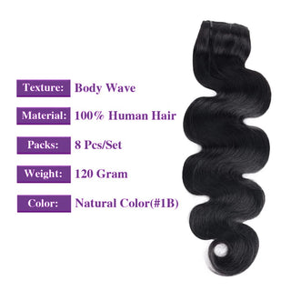 Body Wave Clip in Hair Extensions