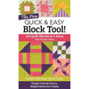 The New Quick & Easy Block Tool!: 110 Quilt Blocks in 5 Sizes with Project Ideas - Packed with Hints, Tips & Tricks - Simple Cutting Charts & Helpful - Paperback