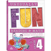 Unusually Fun Reading & Math Workbook, Grade 4: Seriously Fun Topics to Teach Seriously Important Skills - Paperback