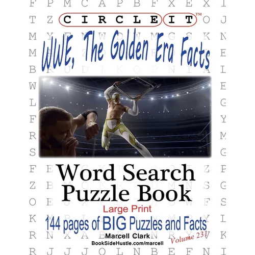 Circle It, WWE, The Golden Era Facts, Word Search, Puzzle Book - Paperback