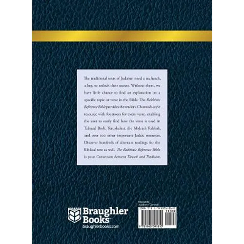 Rabbinic Reference Bible: The Connection Between Tanach and Tradition: Volume IV: Numbers - Hardcover